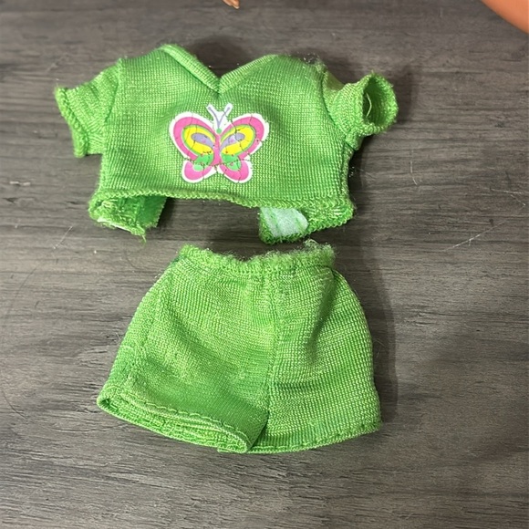 PRE OWNED MATTEL 1987 TEEN SKIPPER TWIST AND TURN BARBIE DOLL BUTTERFLY CROP TOP - Picture 15 of 16